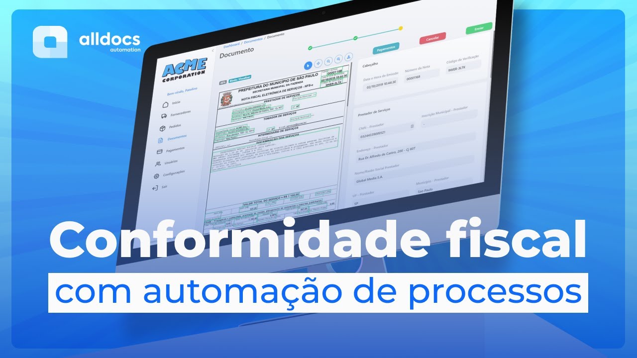 CONFORMIDADE FISCAL COM AUTOMA&Ccedil;&Atilde;O DE PROCESSOS | ALLDOCS by EVT