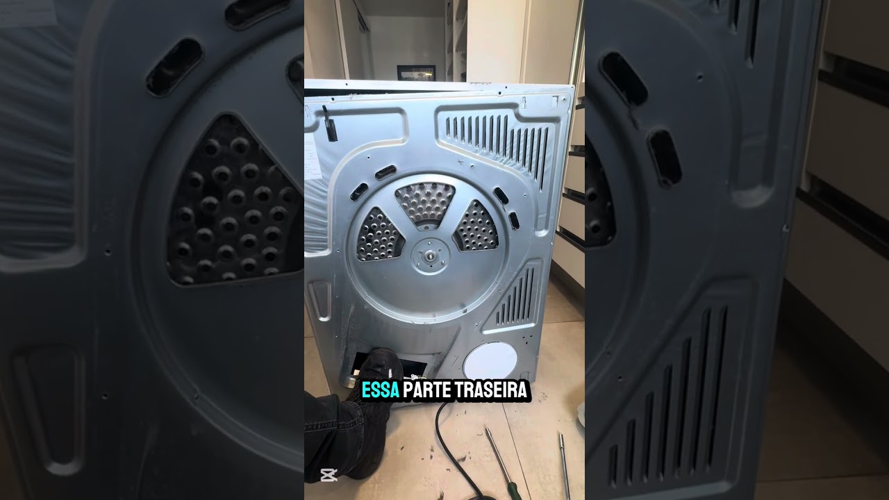 ￼ Secadora ￼ Electrolux aquece mas não gira.