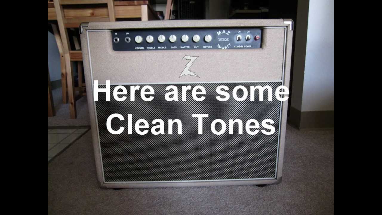 Dr. Z Maz 38 Sr - Clean Tone Demo