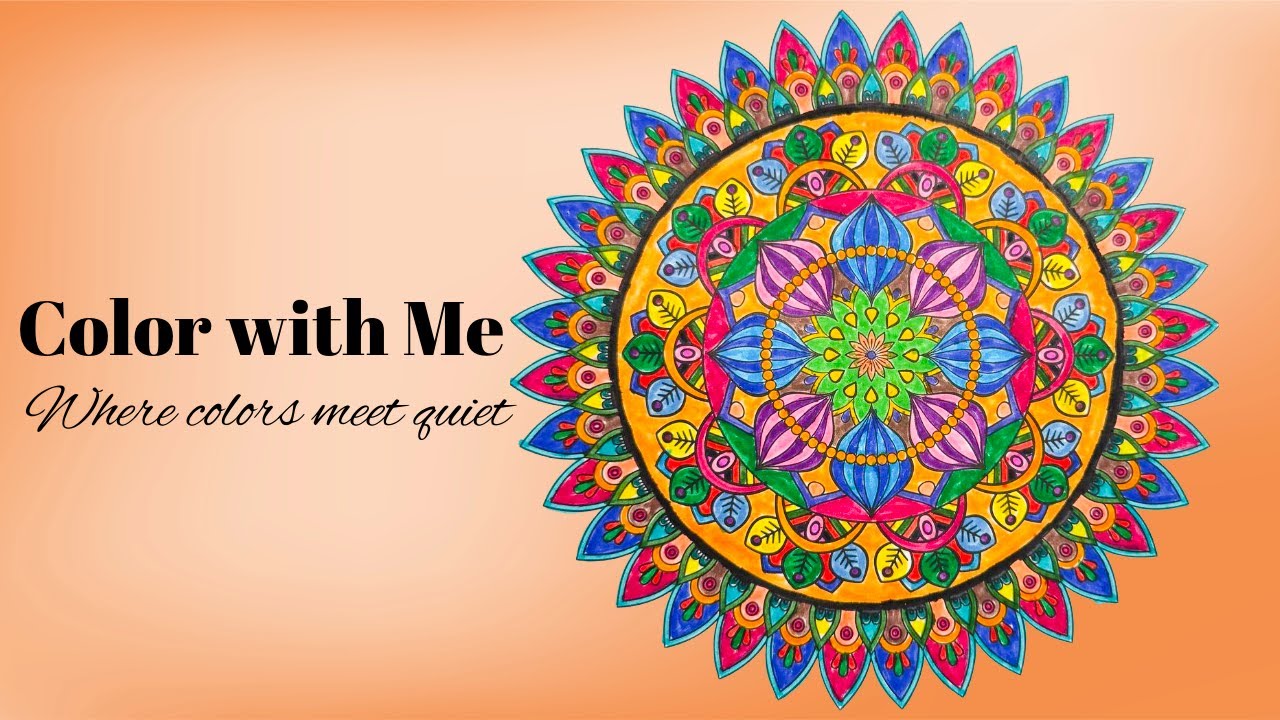 Peaceful Notebook Coloring | Slow & Simple Moments #coloring #peaceful