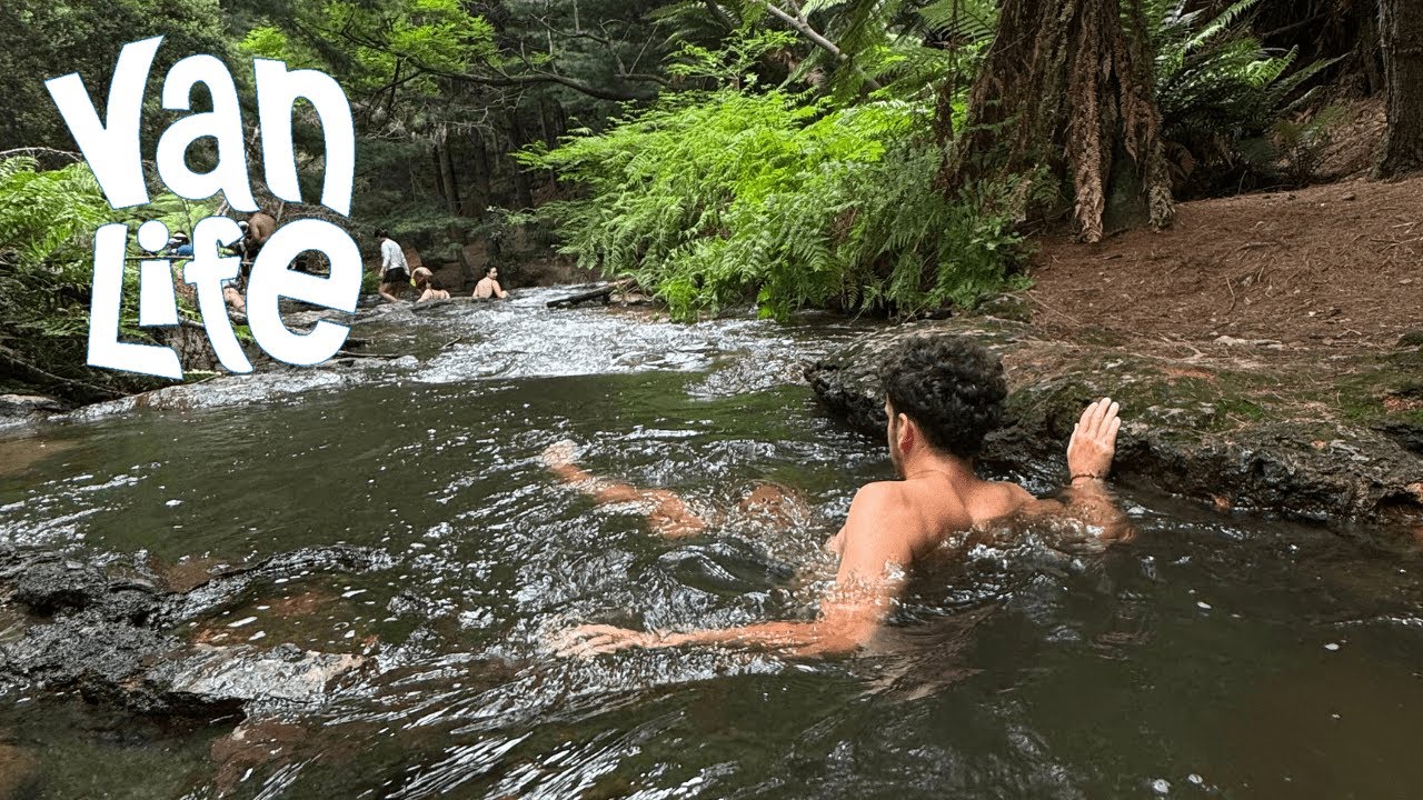 Exploring Rotorua & Taupo: Thermal Waterfalls Redwoods & Unexpected Drama! New Zealand Van Life Ep.2