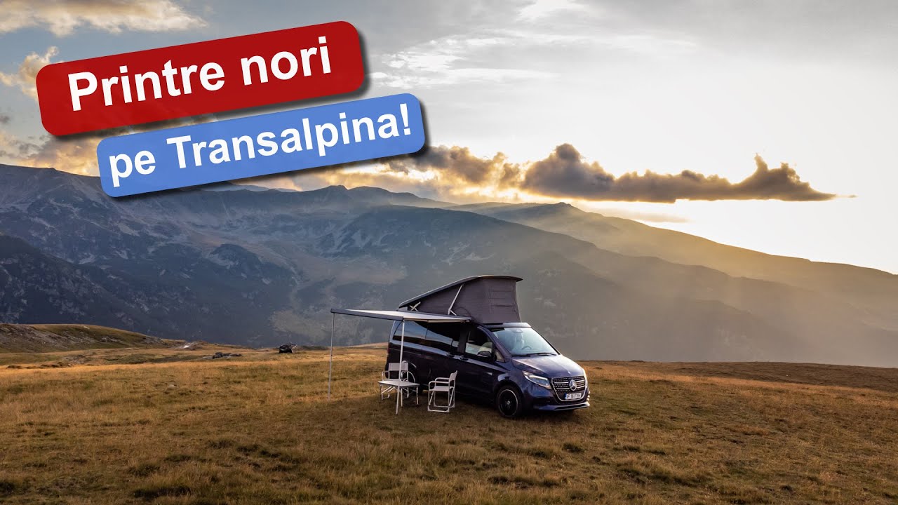 Test Mercedes-Benz Clasa V Marco Polo: printre nori pe Transalpina