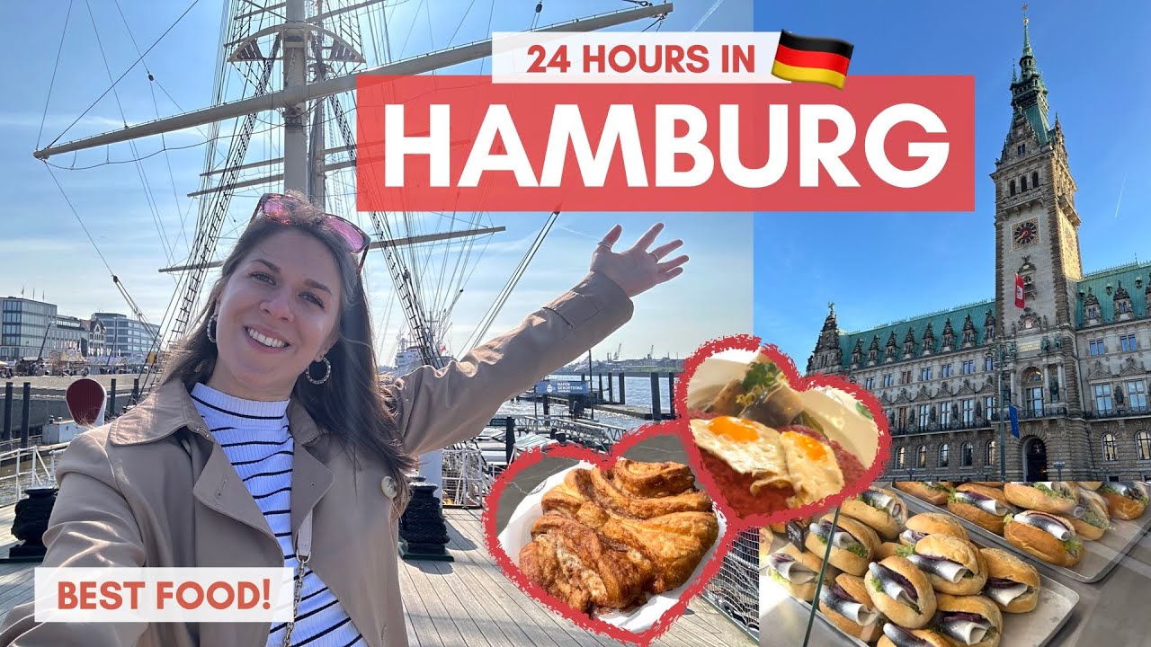 24 часа в Гамбурге (видеоблог) 🛳 | Чем заняться: главные достопримечательности, еда и советы по ш...