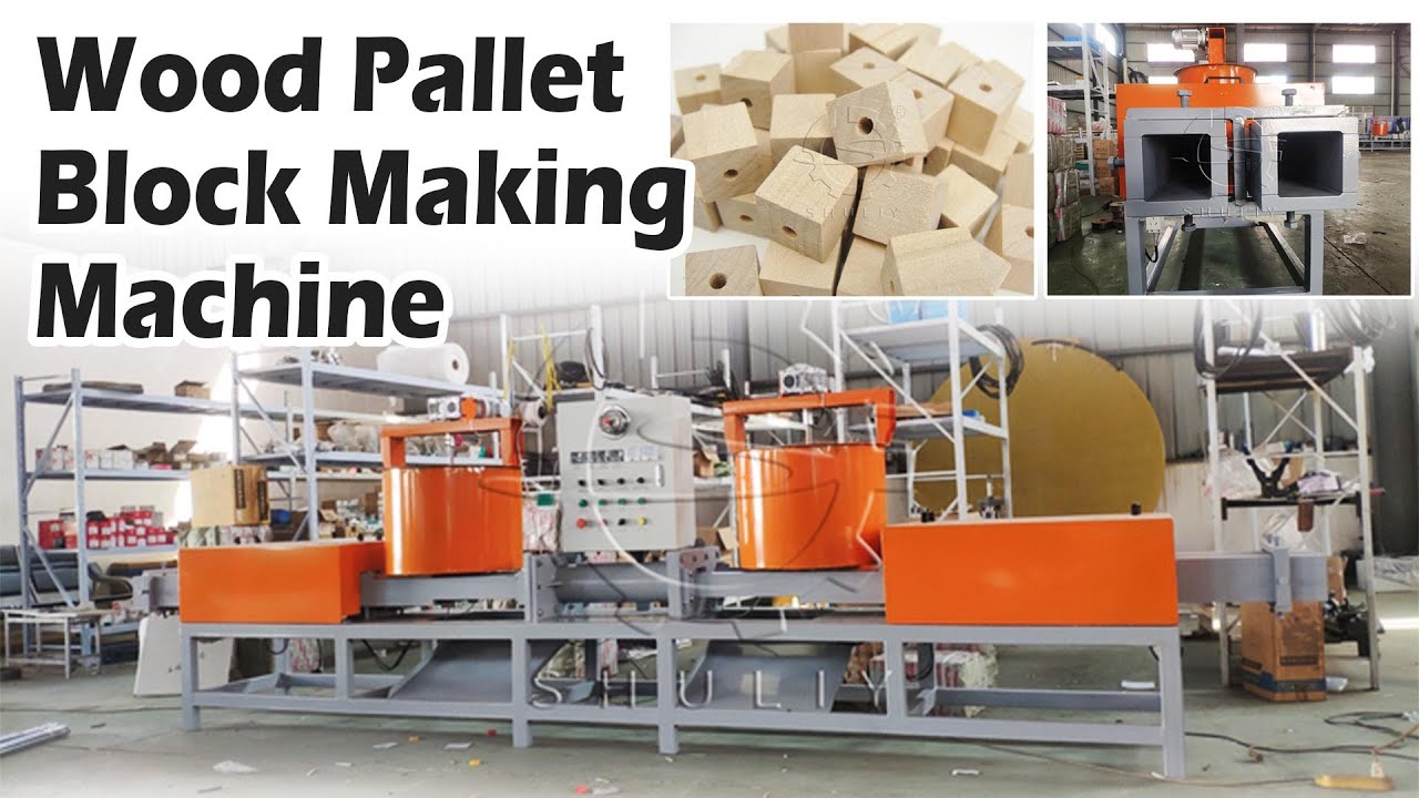 How to Use a Wood Pallet Block Making Machine for High-Quality Pallets #woodprocessing #woodworking