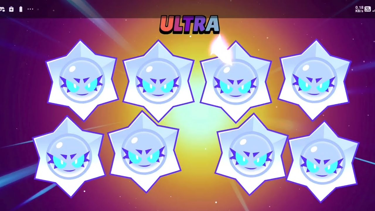 Getting 8 ultra legendary chaos drops in brawl stars 