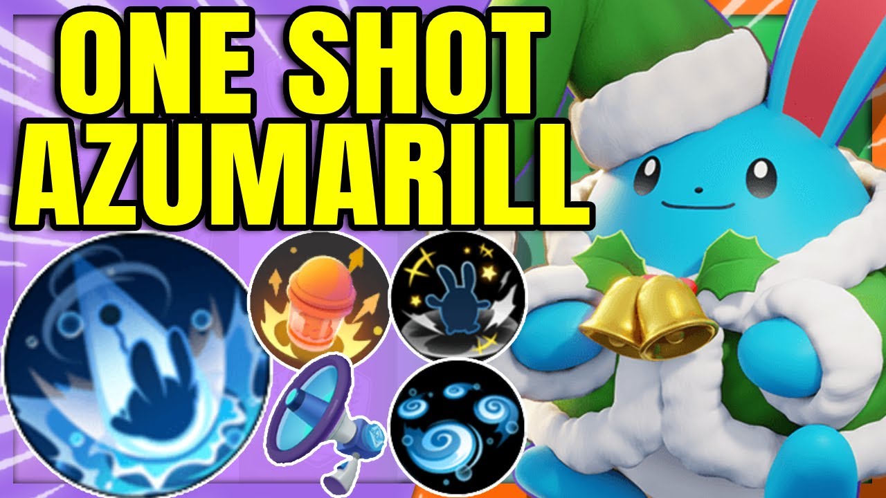 Wish everyone a Happy Holidays by Deleting them with this AZUMARILL BUILD | Pokemon Unite