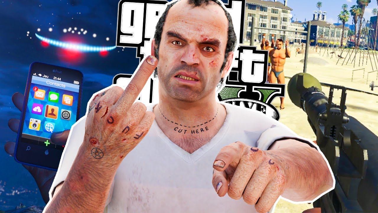 RETOUR sur GTA V en Réalité Virtuelle ! (braquage, easter eggs, etc)
