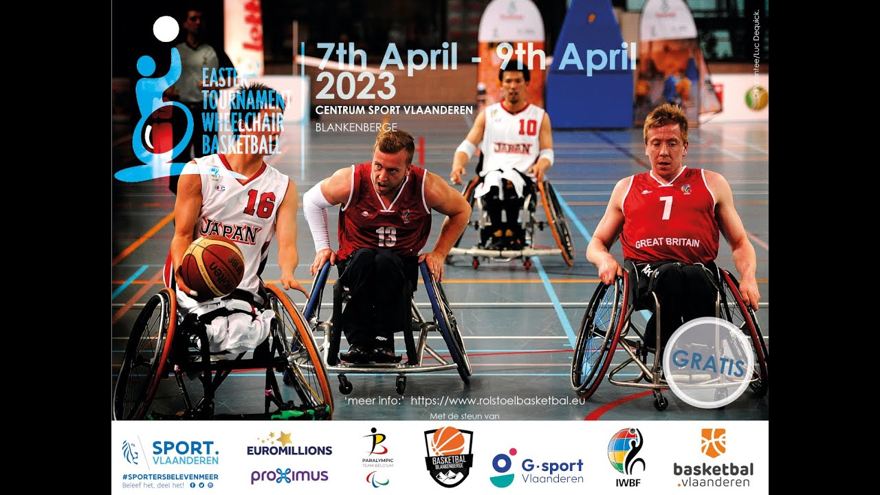 Easter Tournament Wheelchair Basketball 2023 - Match 4: Italy - Australia