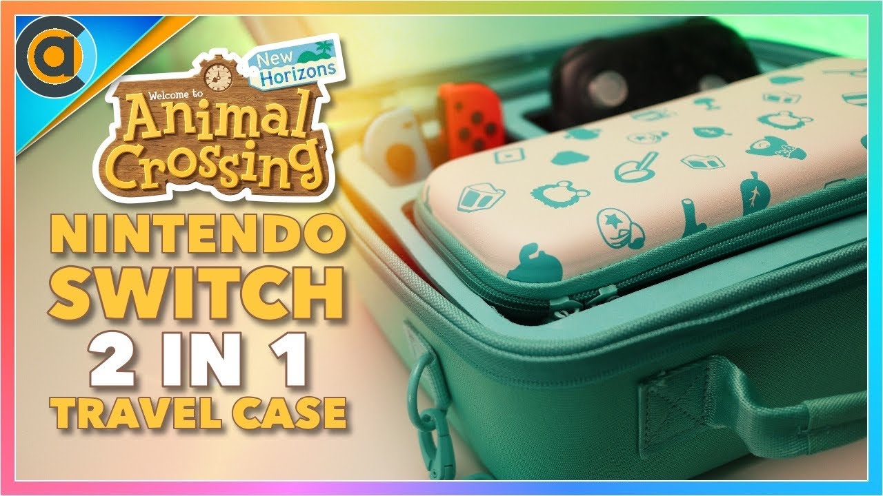 Nintendo Switch 2 in 1 Animal Crossing Travel Case