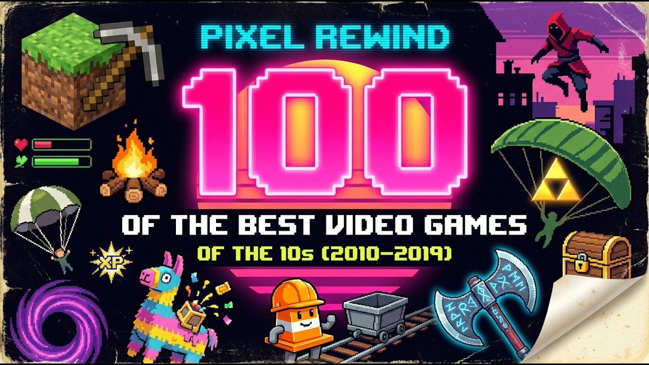100 of the Best Video Games of the 10's (2010 to 2019)
