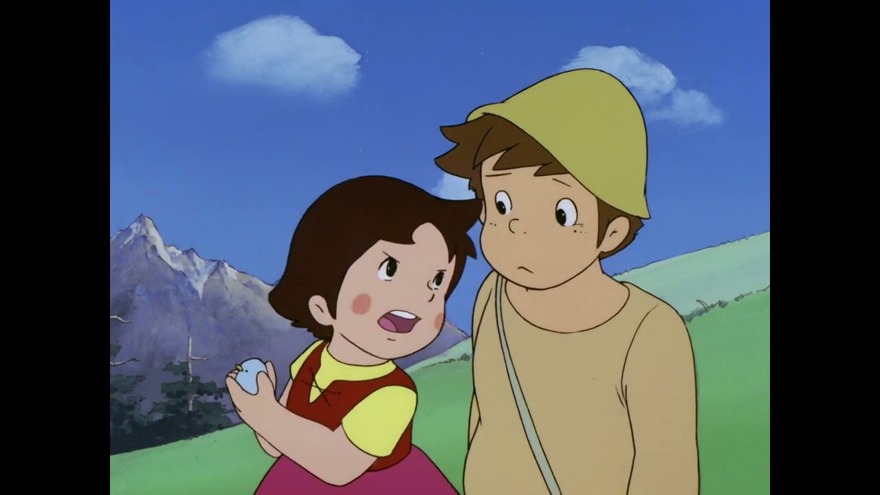 Heidi Cap&iacute;tulo 4: Uno m&aacute;s en la familia  [1080p REMASTERIZADO]