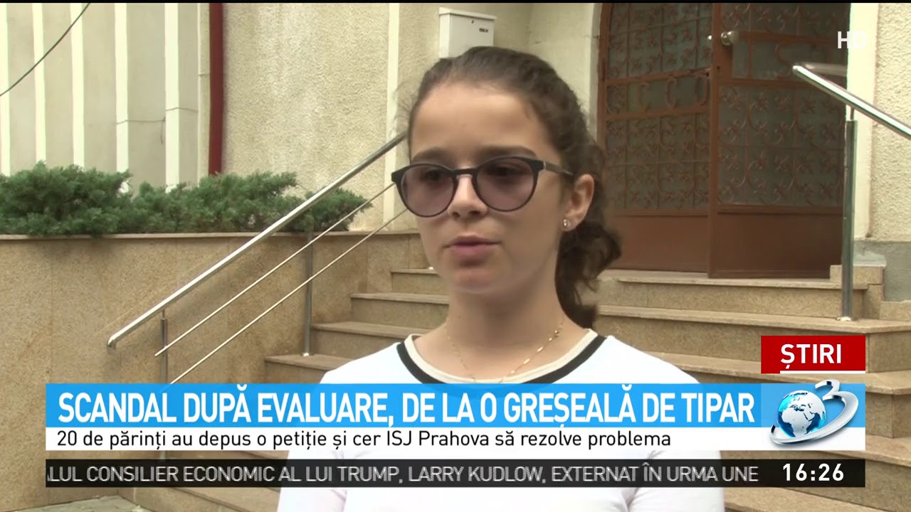 Scandal după Evauare, de la o greşeală de tipar