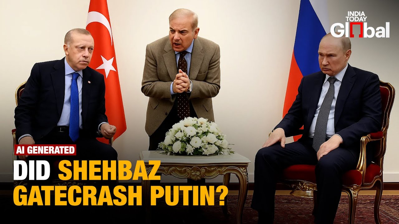 Did Shehbaz Sharif Gatecrash Putin&rsquo;s Meeting? Viral Video Sparks Global Embarrassment