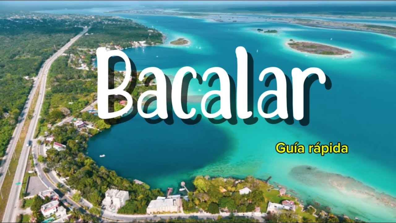 🌊 Bacalar, la Laguna de los Siete Colores | Guía de viaje y Tips| Nuestro primer video ‼️