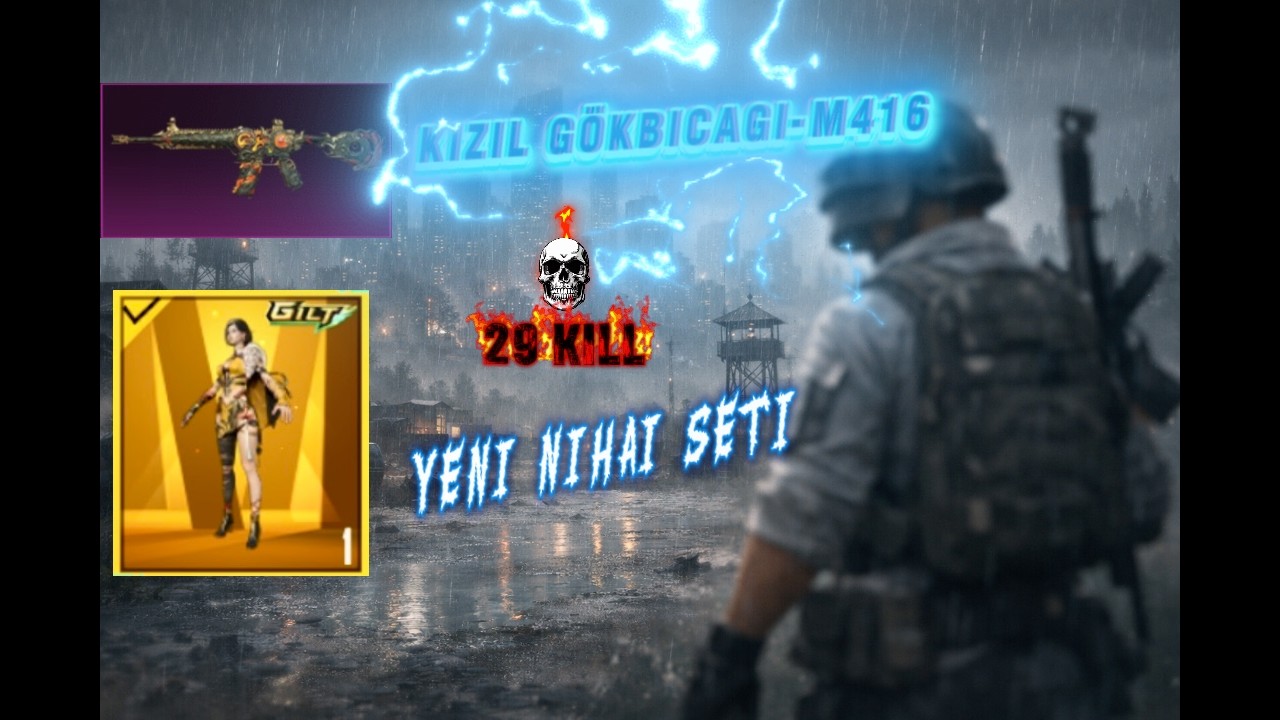 ILK DEFA PUBG MOBIL OYNUYORUM  29 KIL FUL OYUN