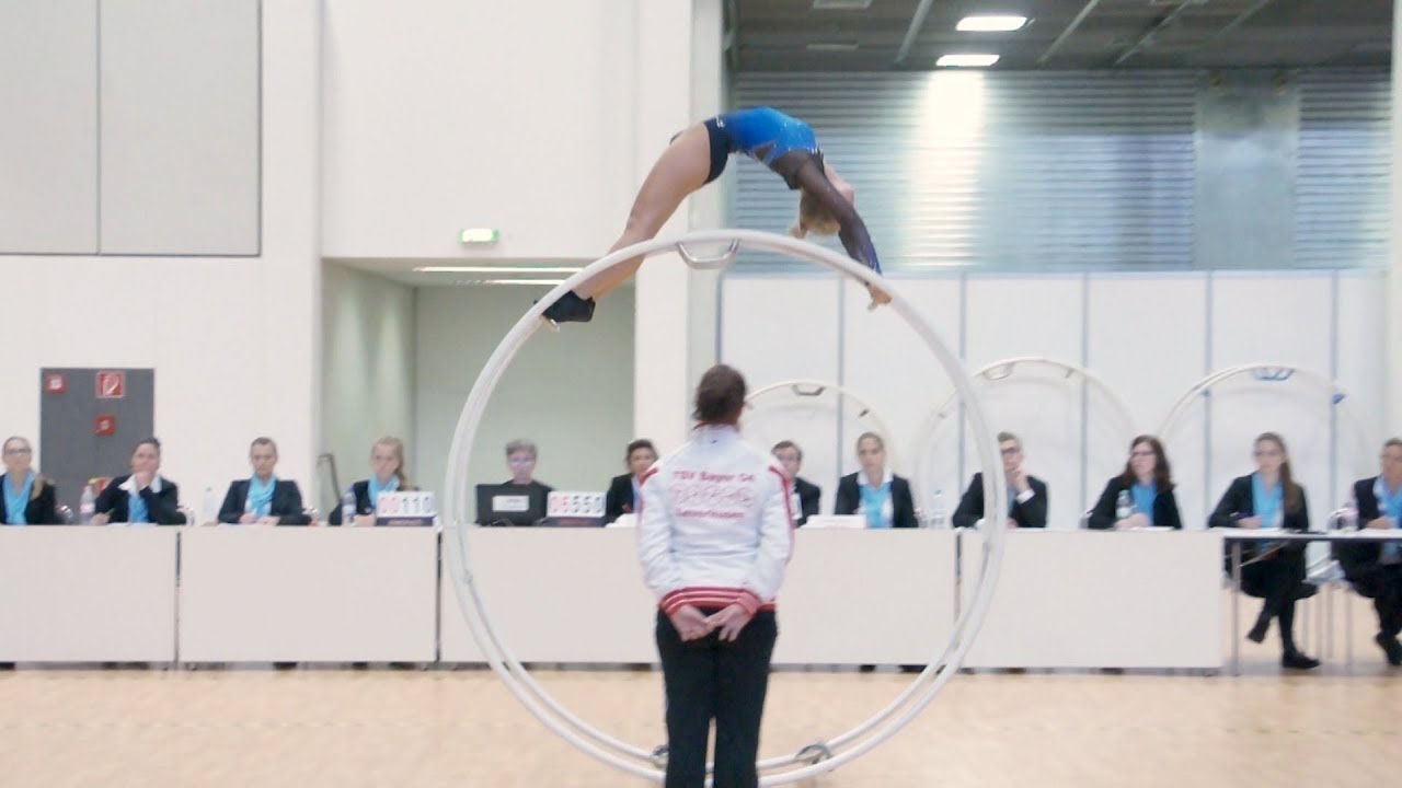 German Championships in Gymwheel 2017 Yana Looft