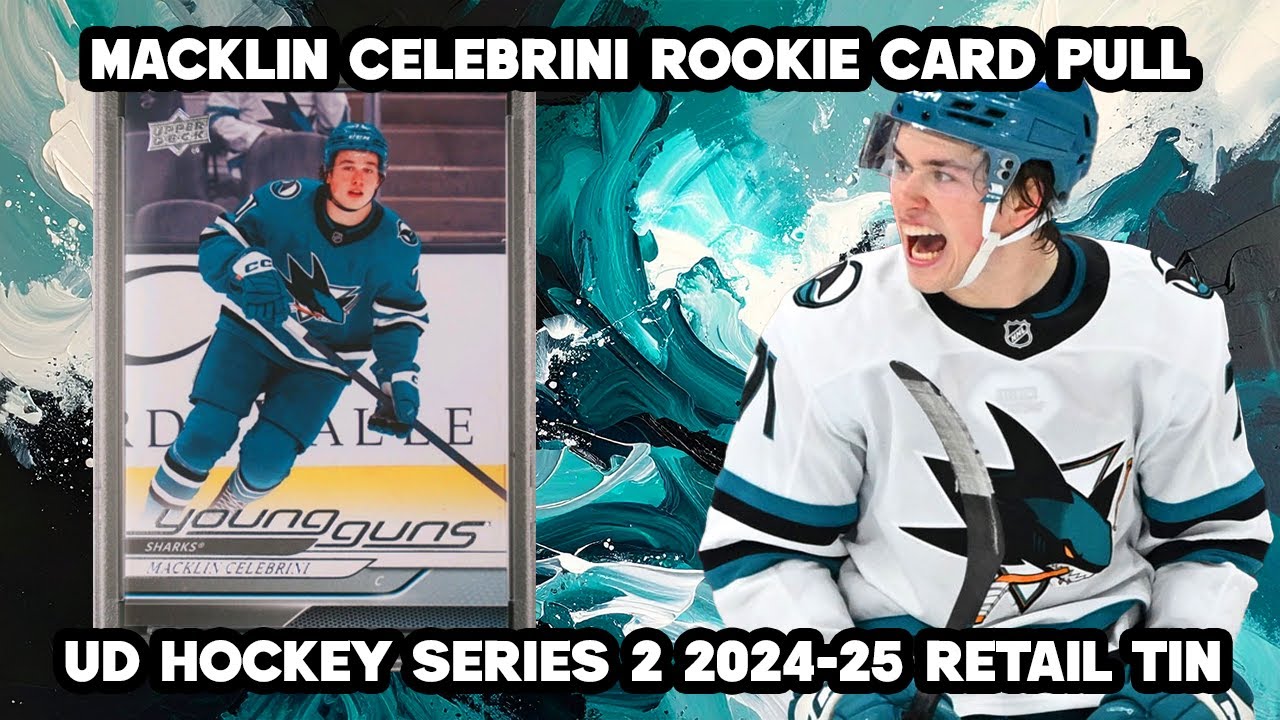 I PULLED THE MACKLIN CELEBRINI ROOKIE CARD!