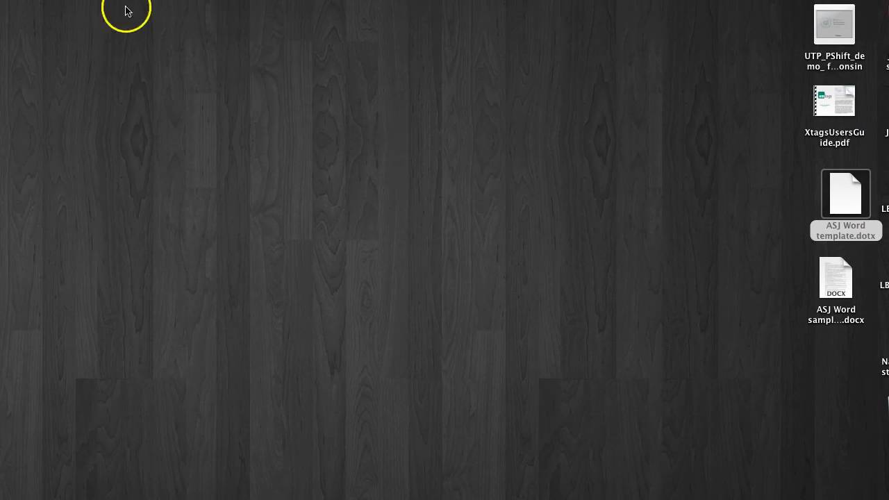 Word Templates Mac