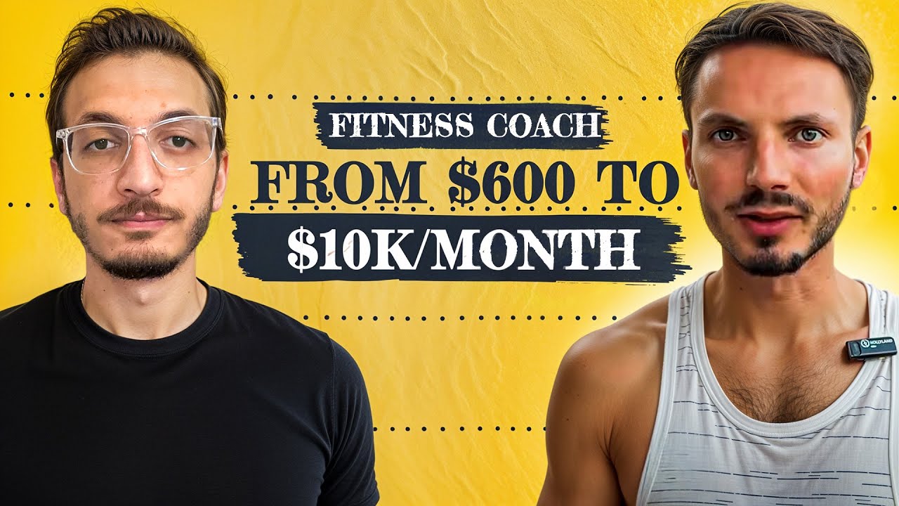 How Sebastian Grew His Online Fitness Coaching Business from $600 to $10,000/month