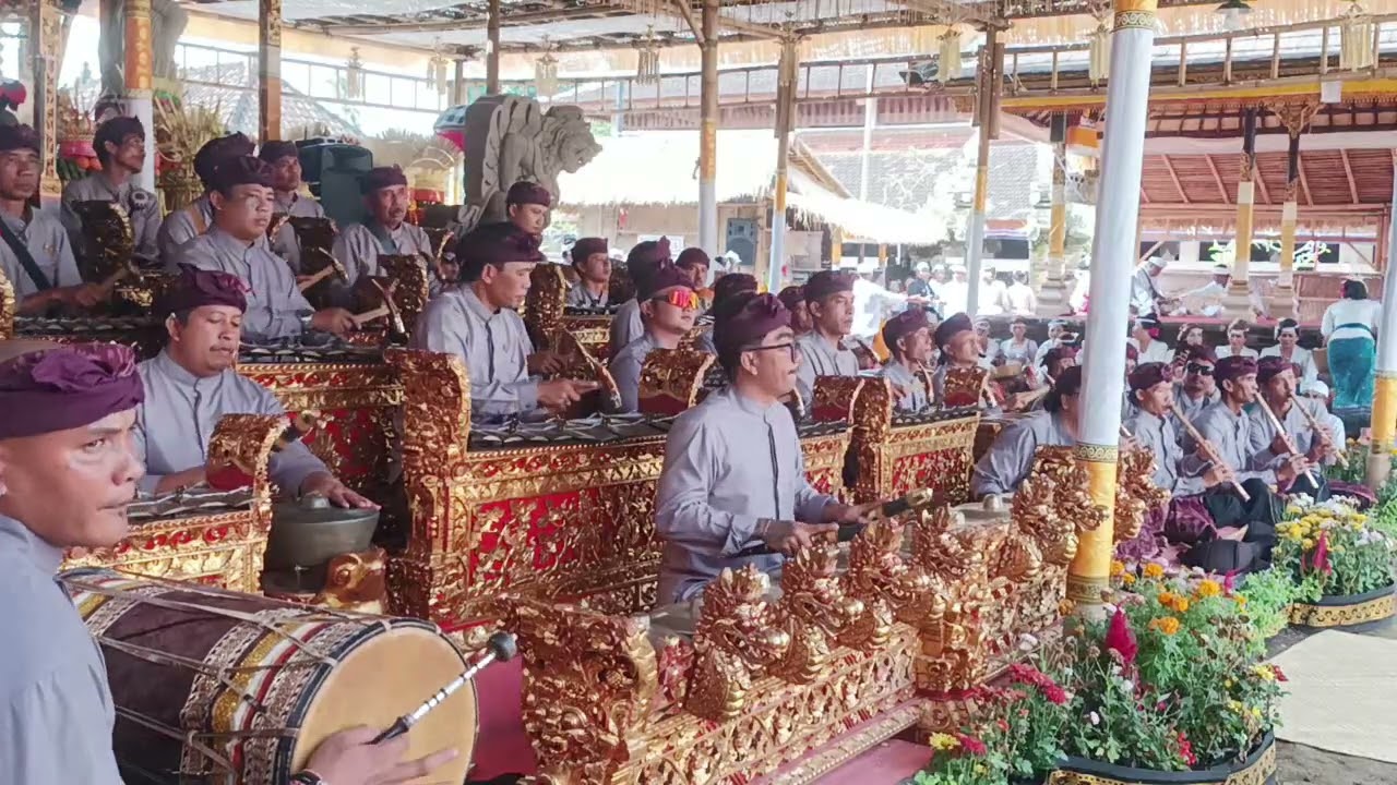 Tabuh yadnya II  SEMARANDANA  pengiring karya agung memungkah tawur tabuh gentuh gusabe nini