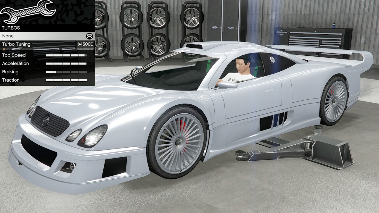 GTA 5 - DLC Vehicle Customization - Benefactor LRC GT (Mercedes CLK GTR)