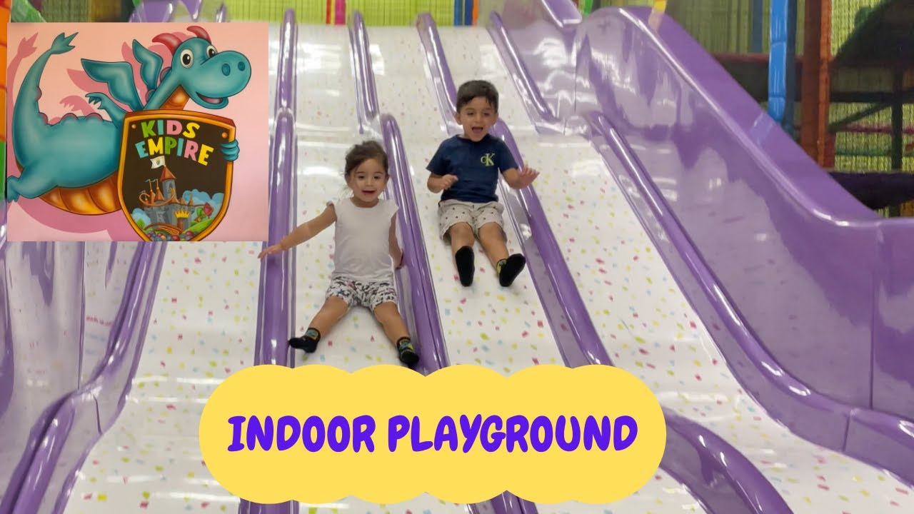 Indoor Playground – Noam and Liri visit Kids Empire Indoor Playground