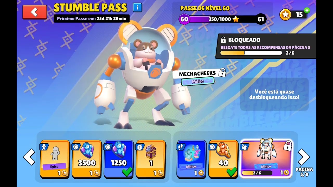Eu comprei o pass