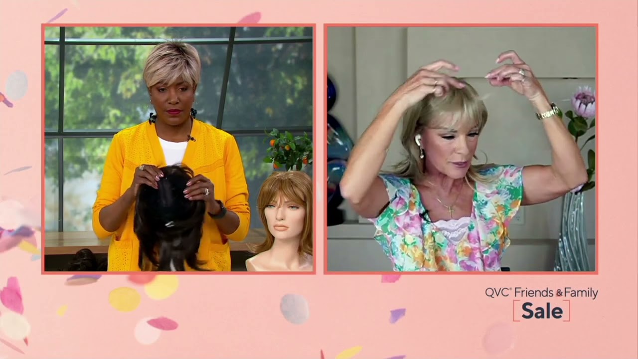 Toni Brattin Perfect Topper Hairpiece on QVC