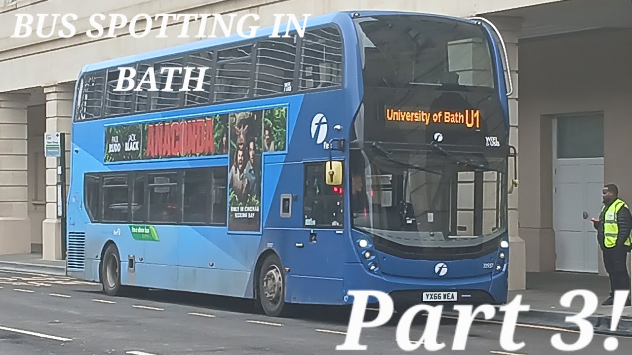 Bus Spotting in Bath Spa 2026 Part 3