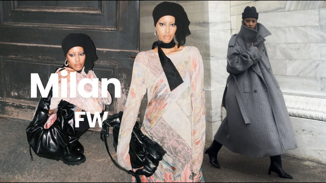 milan fw vlog: manifested seeing Momo from TWICE, fell for MM6 & got emotional at Sportmax.