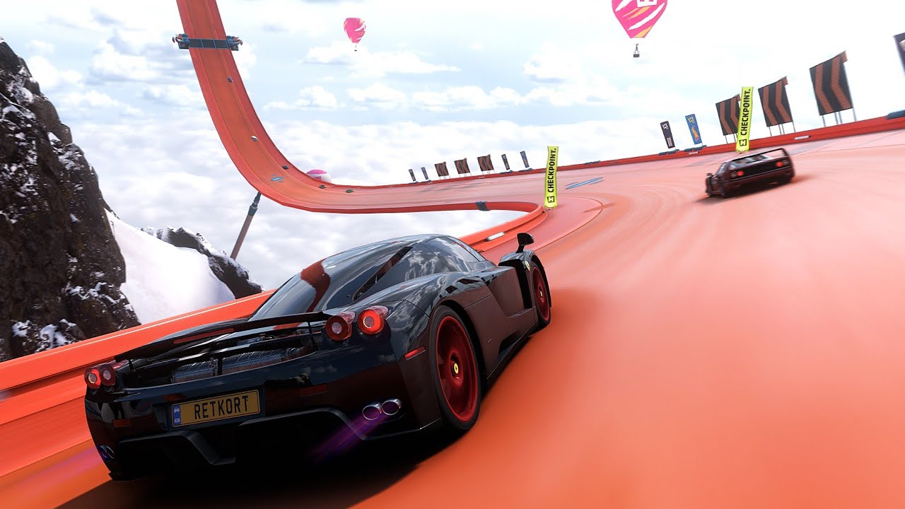 Forza Horizon 5 | Ferrari Enzo V12 VS Hot Wheels Unbeatable Hot Wheels Race