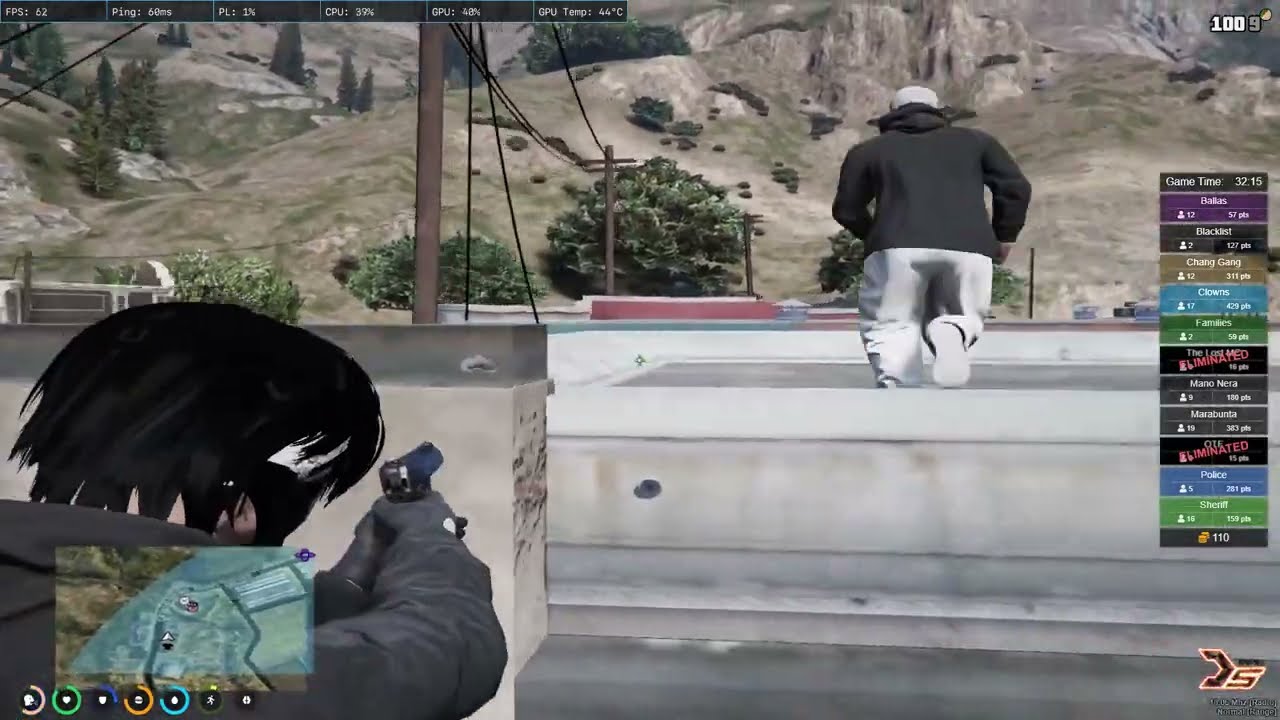 DS RP CG gang Wayne Brown