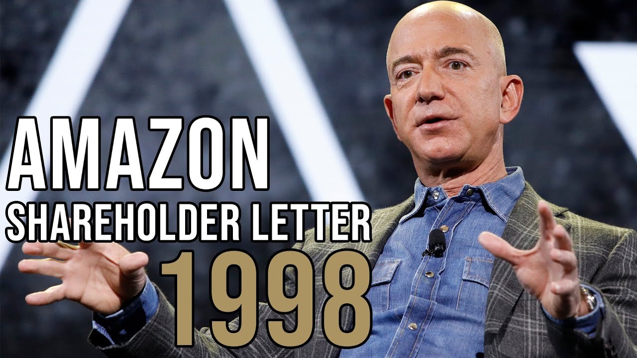 1998 - SECOND AMAZON Shareholder Letter from Founder and CEO JEFF BEZOS (AMZN)