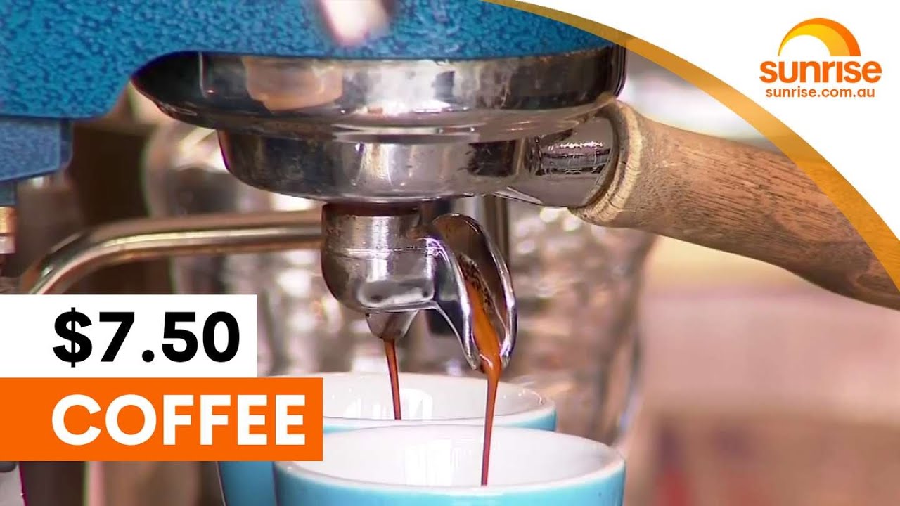 Melbourne coffee prices hit $7.50 per latte | Sunrise