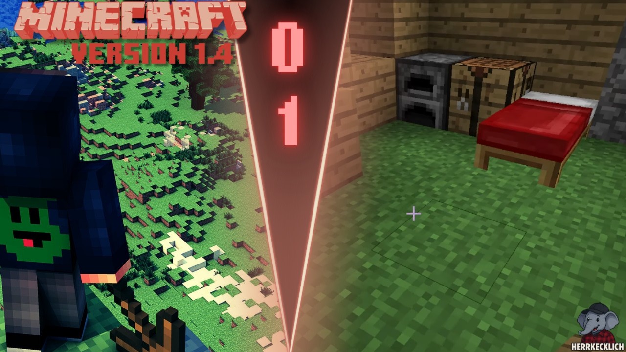 Direkt ein PERFEKTER Ort ?!🌍 #01 - MINECRAFT 1.4⛏️ [LP/FACECAM]