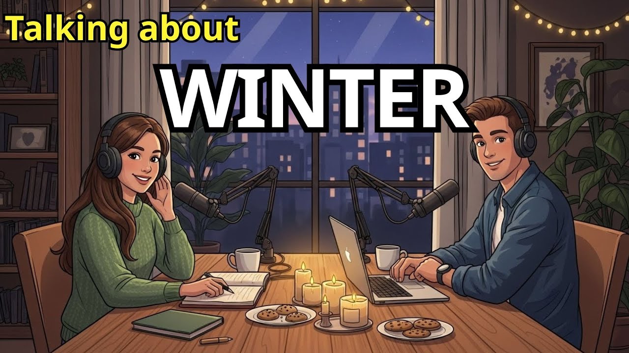 How to Talk About Winter Naturally in English | Real Life English Podcast for Speaking Fluency