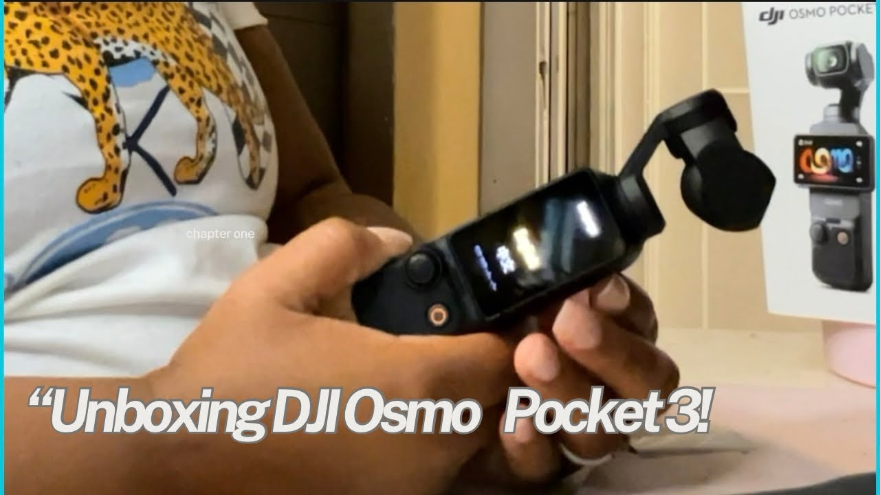 New camera box opening #christianyoutuber #djiosmopocket3 #camera #unboxing #boxopening 