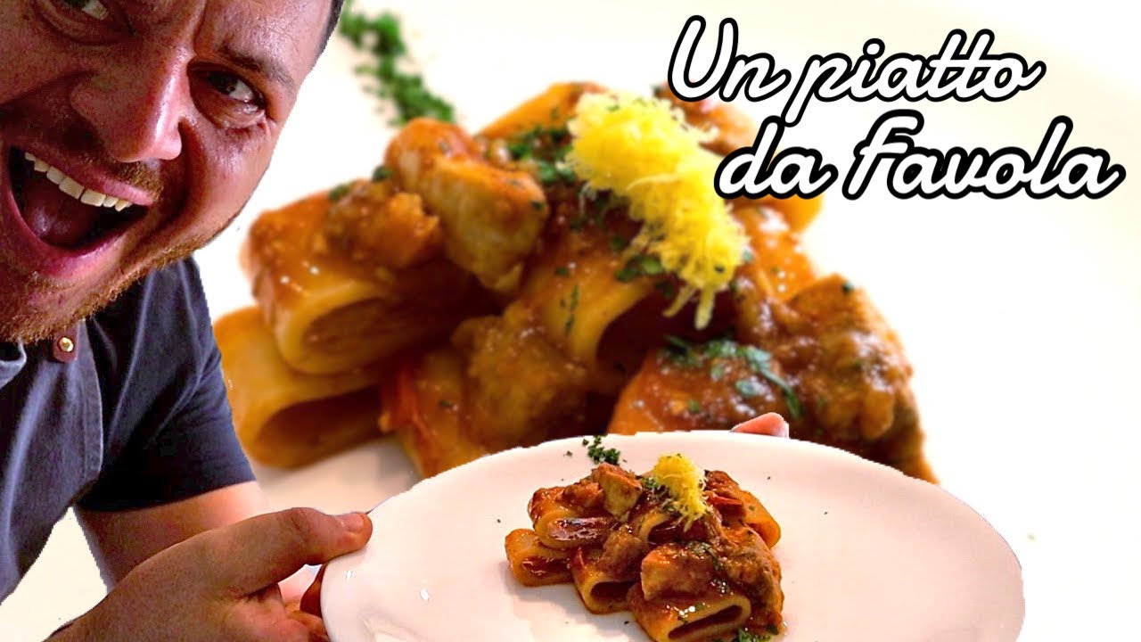 Paccheri con Pesce Spada e Melanzane