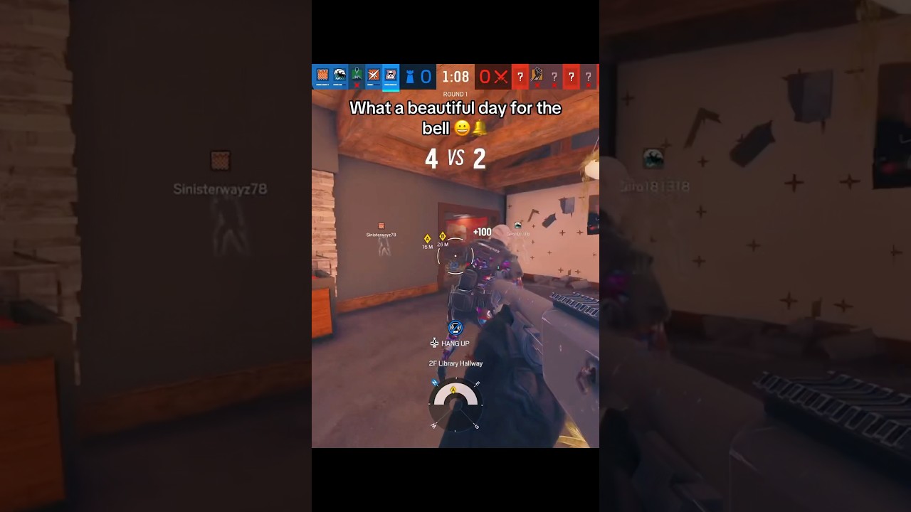 WTH here&rsquo;s a bell 🔔 #rainbowsix #siege #siegeclips #r6 #r6s #r6siege #gaming #memes #funny #fyp