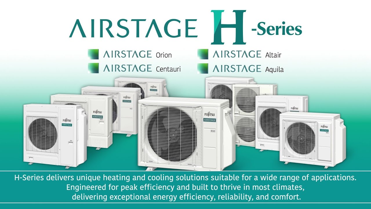 AIRSTAGE H-Series 2025 | FUJITSU GENERAL