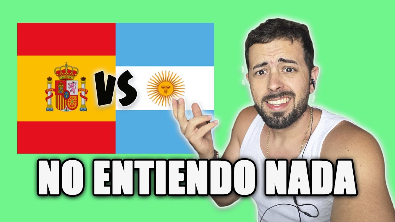 Español🇪🇸 reacciona a palabras Argentinas🇦🇷. Me dejaron en SHOCK (ESPAÑA VS ARGENTINA)
