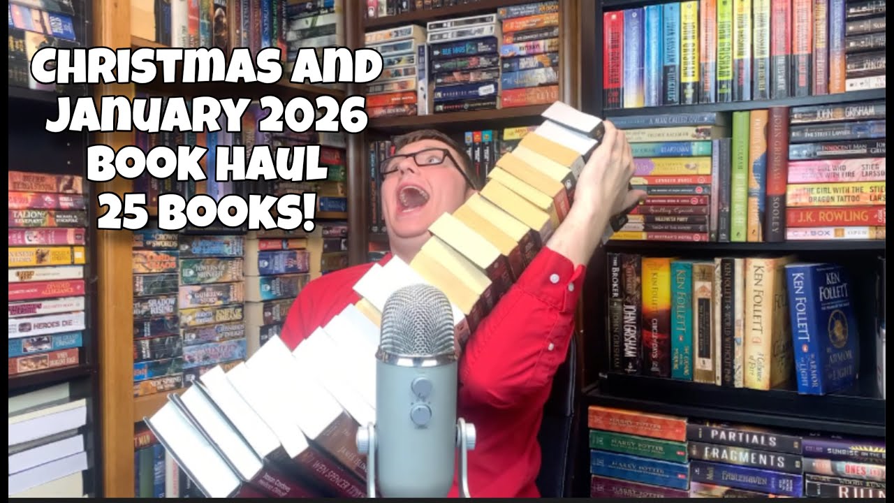 Покупки книг к Рождеству и январю 2026 года!