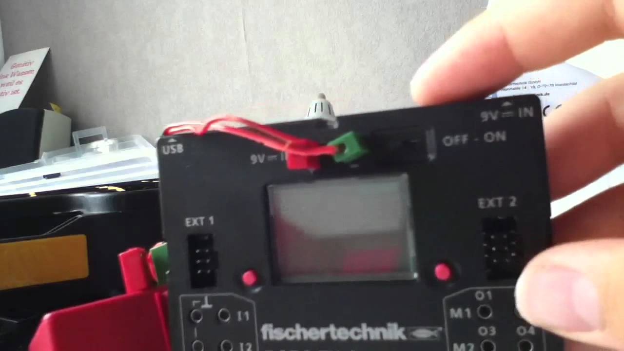 Fischertechnik robo tx Controller hands on (German)
