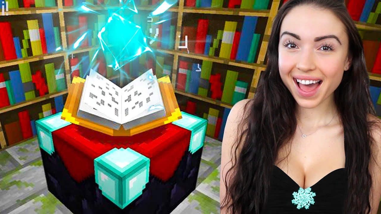 BEST ENCHANTING ROOM EVER! Minecraft w/ My Boyfriend