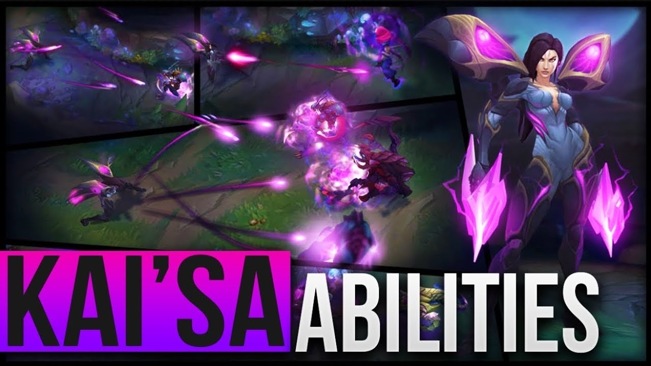 KAI'SA ABILITIES SPOTLIGHT GAMEPLAY - League of Legends New Champion