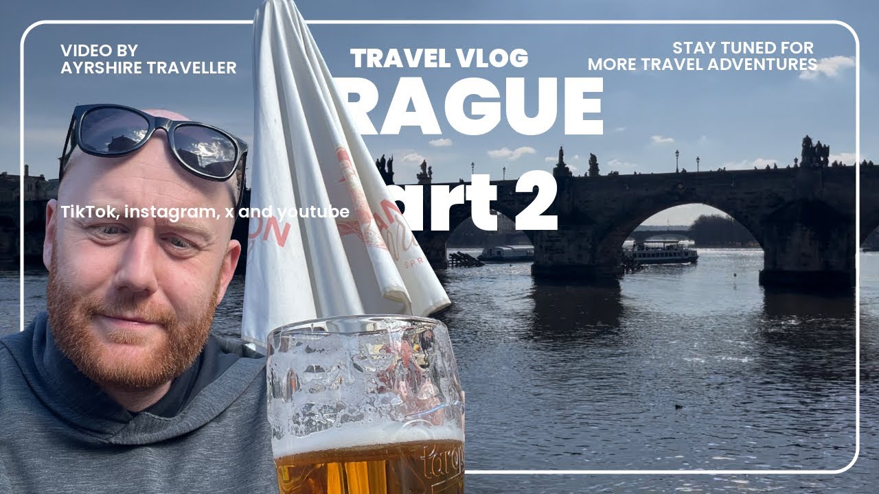 PRAGUE 🇨🇿 Part 2: Hidden Streets, Historic Views & Local Food | Prague Travel Vlog