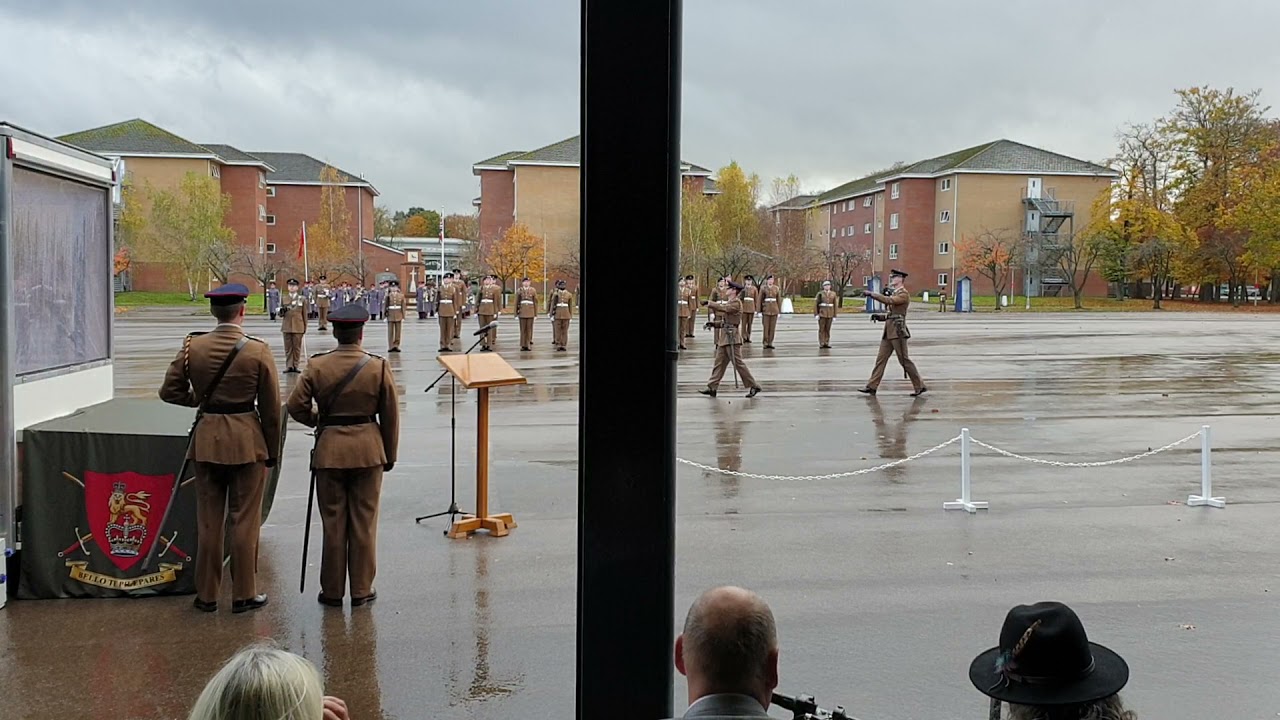 Kajaki and Tull passing off parade 2021