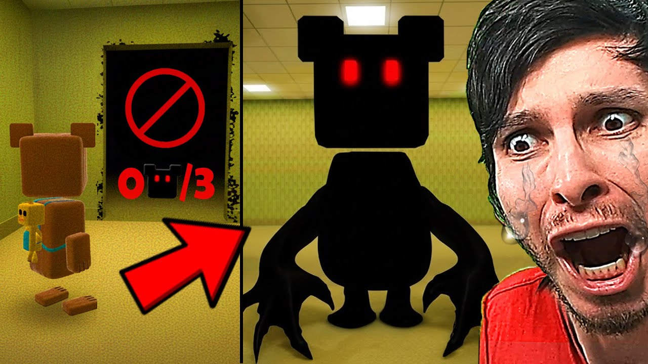 ENTRÉ a la SALA SECRETA de LOS BACKROOMS en SUPER BEAR ADVENTURE