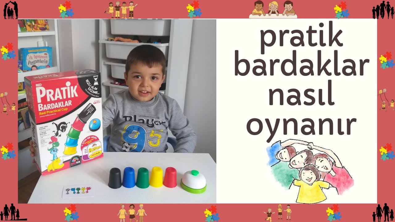 pratik bardaklar nasıl oynanır / akıl ve zeka oyunları / dikkat / evde etkinlik / hızlı bardaklar