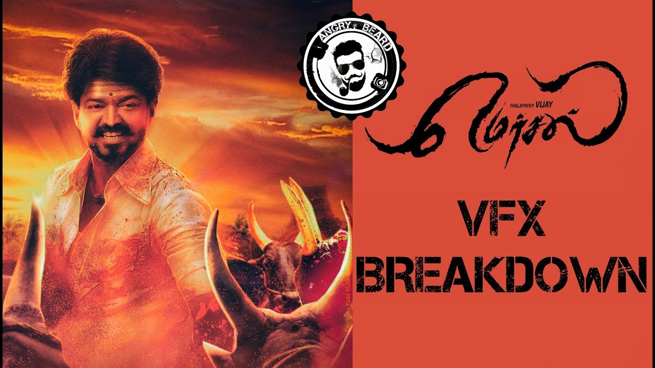 Mersal VFX Breakdown | New | Behind the scenes | Angry Beard